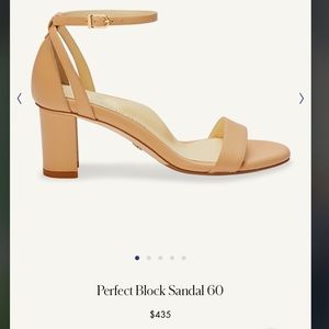 Sarah Flint Perfect Block Sandal 60 - Size 6.5 - perfect condition